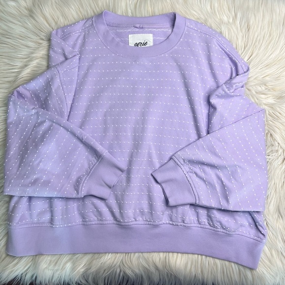 aerie Sweaters - Aerie Oversized Polka Dot Sweater – Size Large